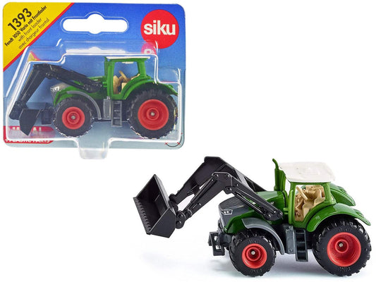 Fendt 1050 Vario Tractor with Front Loader Green with White Top | Diecast Model Tractor | Siku | Collector Quality