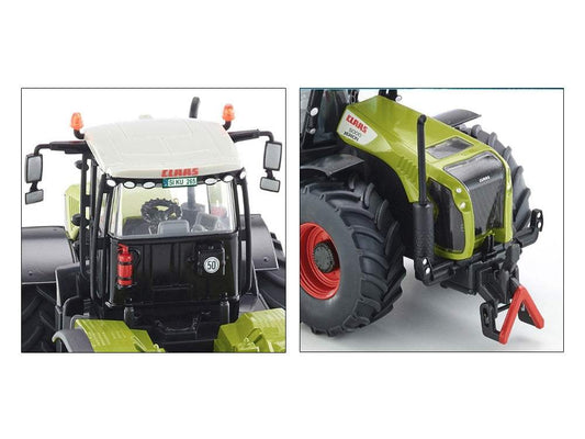 Claas 5000 Xerion Tractor Green with Gray Top | 1/32 Diecast Model Tractor | Siku | Collector Quality