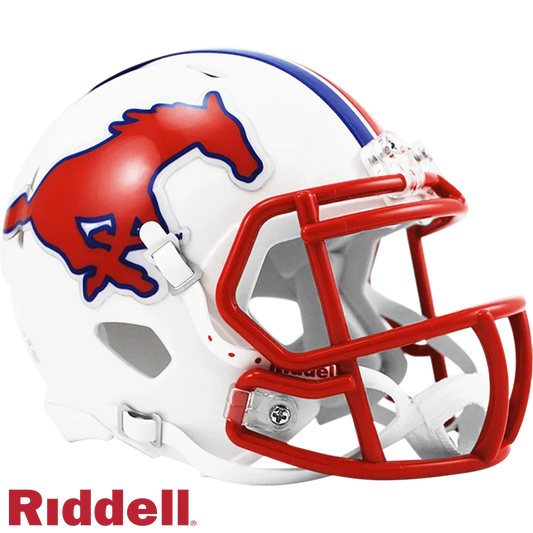  SMU Mustangs Riddell Replica Mini Speed Helmet Official -  ToylandEU™