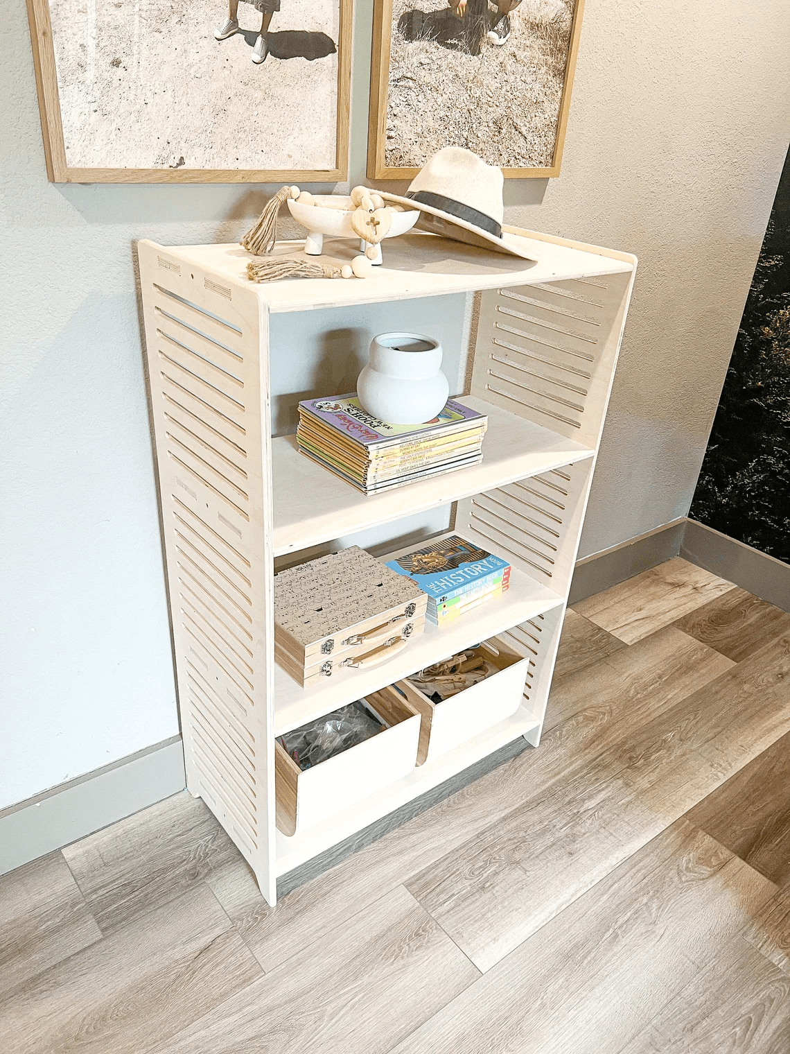 Toy Shelf | Baltic Birch Plywood | Pre Sanded | Large Single Montessori Unit