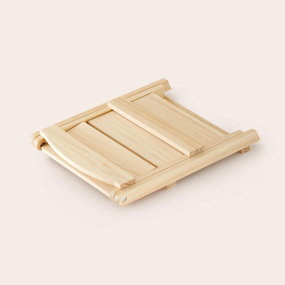 Play Kitchen Rack | Solid Natural Wood | Play Food Storage Shelf | Kids