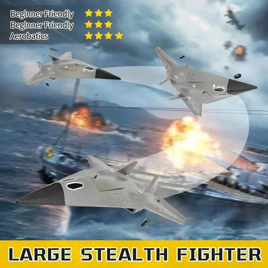 SR72 RC Plane 2.4G 4CH Remote Control Airplane Future Fighter Jet Dual Powerful Motors RC Drone Aircraft Toys for Kids and Adults -  ToylandEU™
