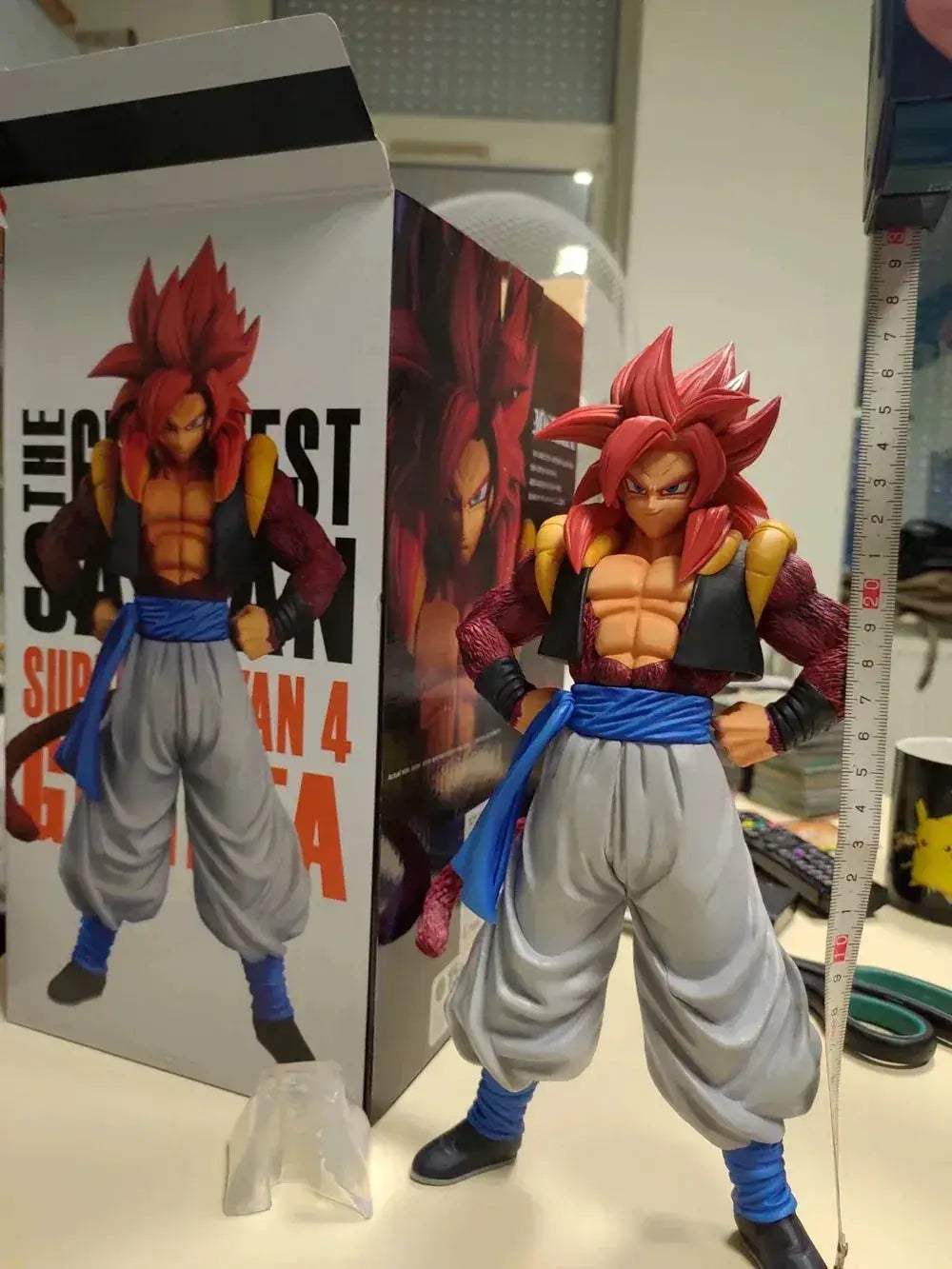 SSJ4 Gogeta Dragon Ball Figure PVC 27cm With Dynamic Detail - ToylandEU