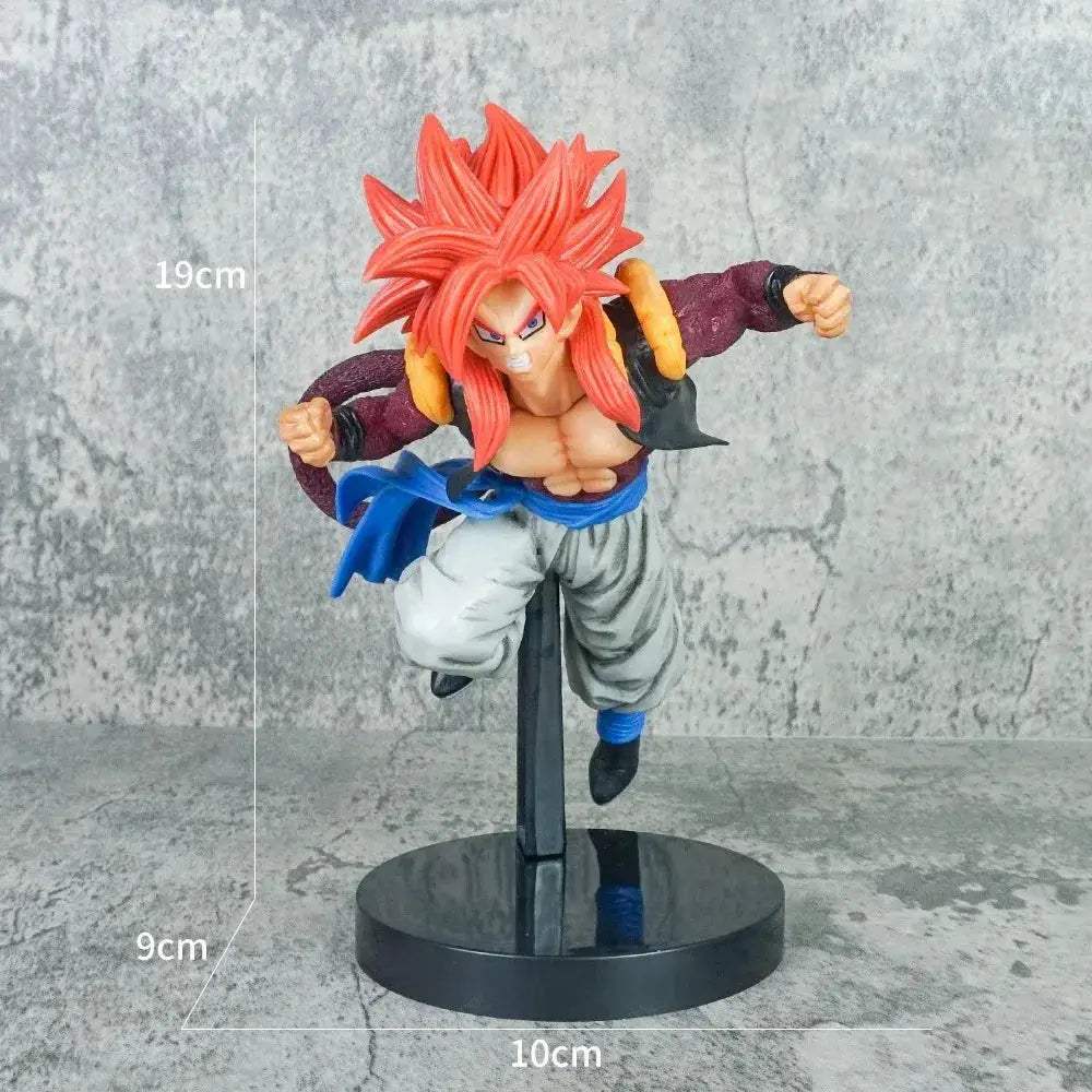SSJ4 Gogeta, Vegeta, & Goku Anime Figurines - Dragon Ball GT Super Saiyan Action PVC Figurines - ToylandEU
