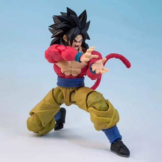  Dragon Ball Goku SSJ4 Action Figure Movable Joints Premium -  ToylandEU™