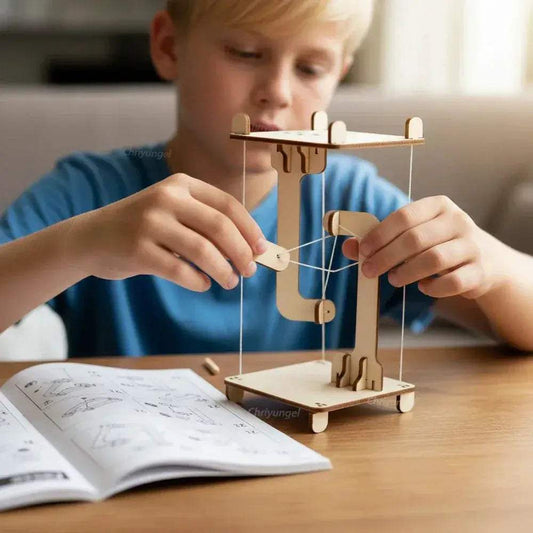  STEM Anti Gravity Tensegrity Wooden Science Toy CE Certified -  ToylandEU™