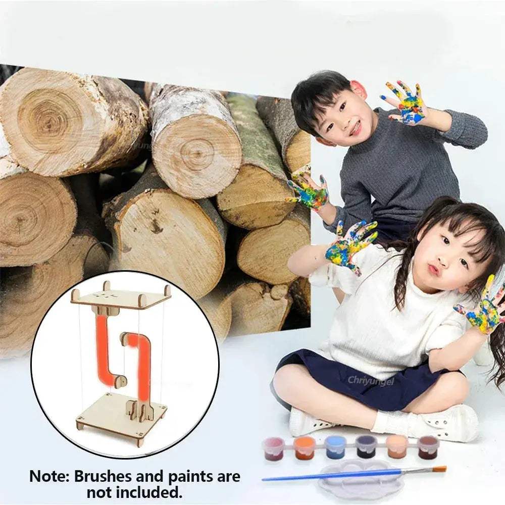 STEM Anti Gravity Tensegrity Wooden Science Toy For Kids - ToylandEU