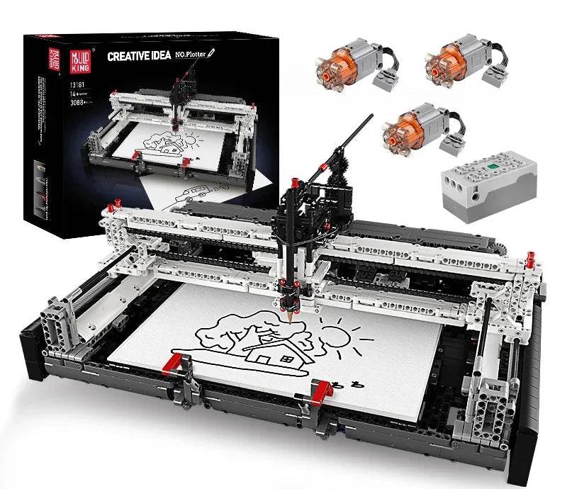 STEM Building Blocks Set Programming Plotter For Boys - ToylandEU