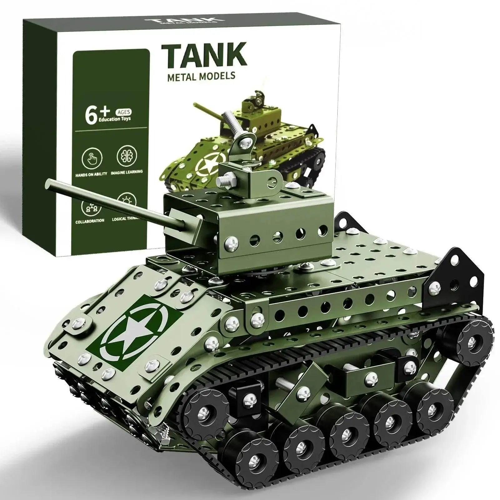  STEM Building Projects Model Army Tank Set for Kids -  ToylandEU™