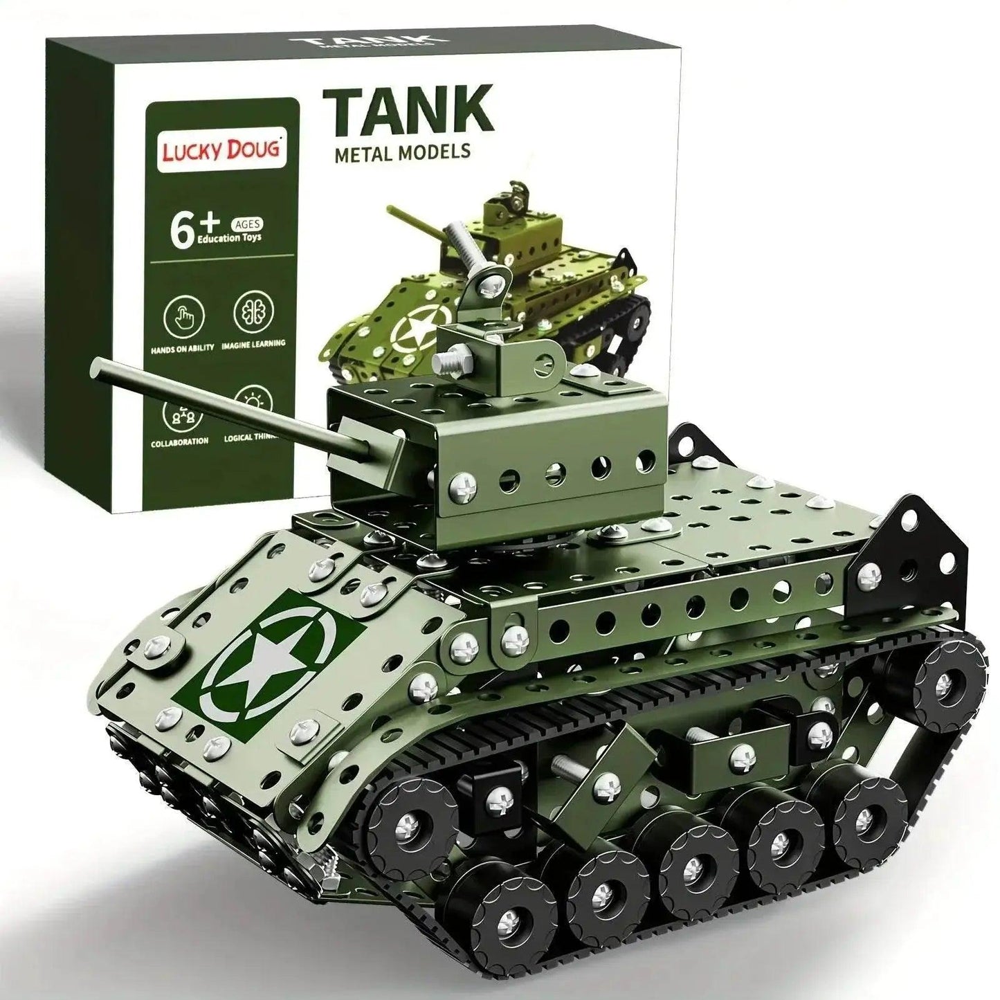  STEM Building Projects Model Army Tank Set for Kids -  ToylandEU™