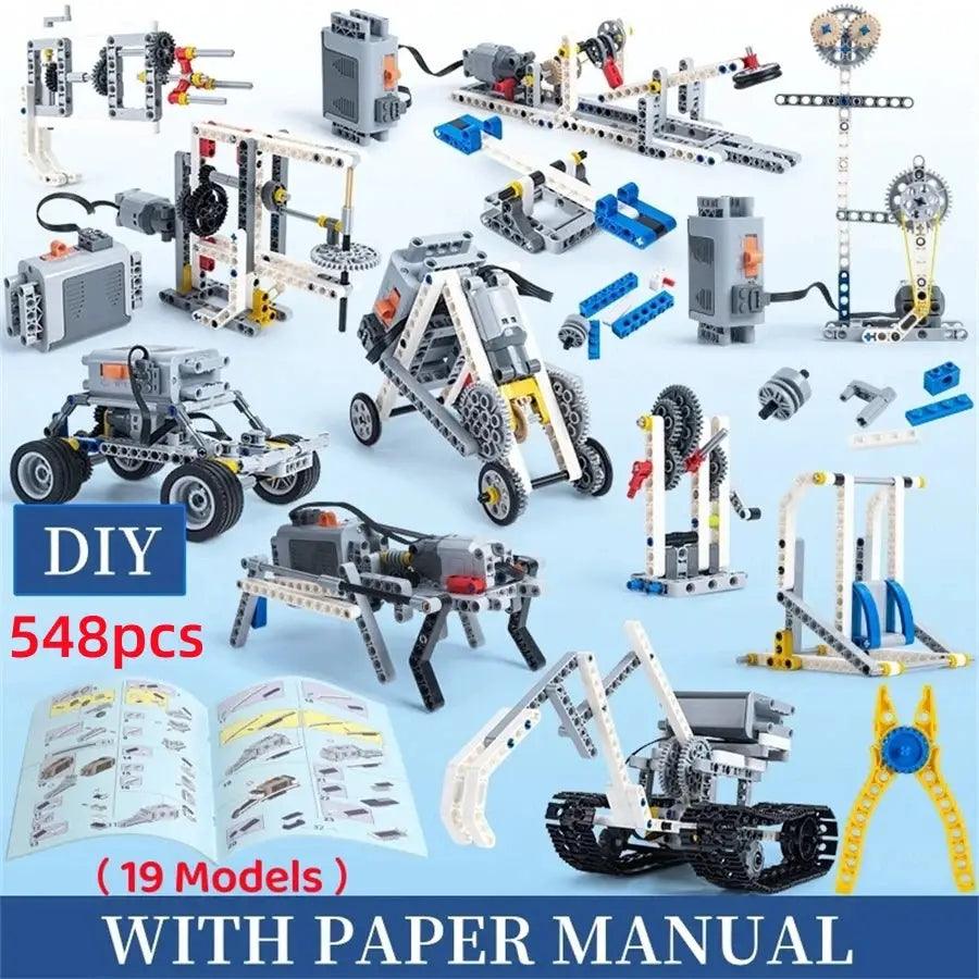  STEM Building Set Lego Compatible Educational Bricks CE -  ToylandEU™