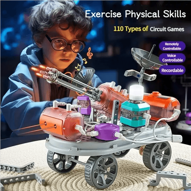 STEM Circuit Building Kit For Kids 110 Projects Educational Gift - ToylandEU