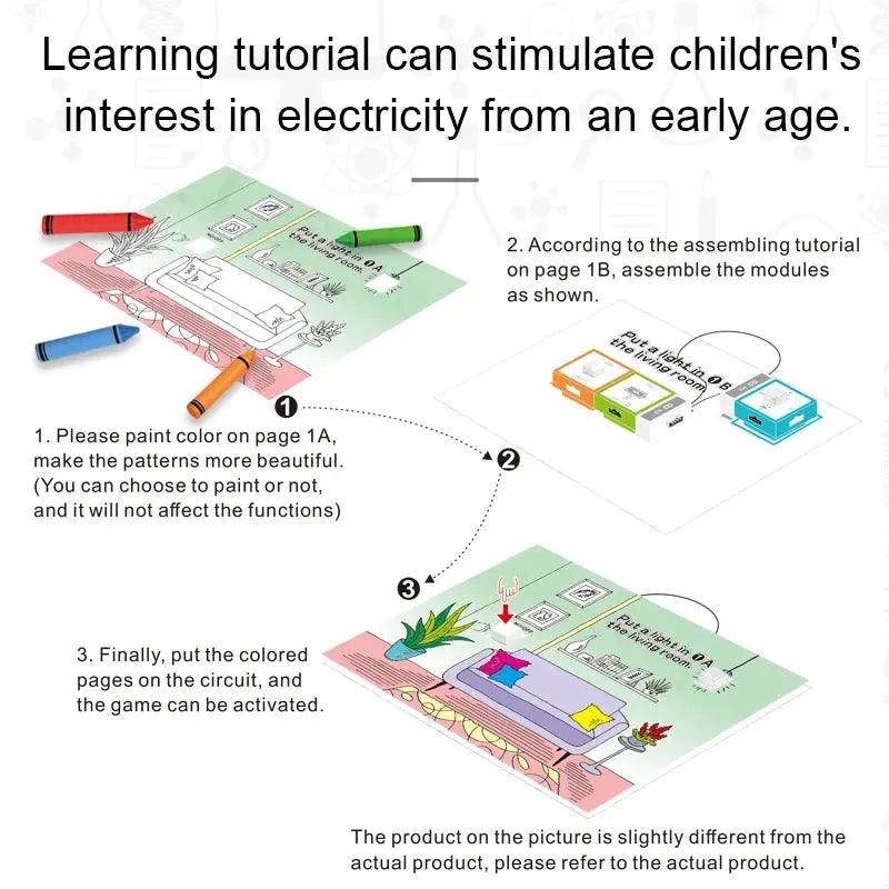  STEM Educational Electronic Building Blocks Physics UL -  ToylandEU™