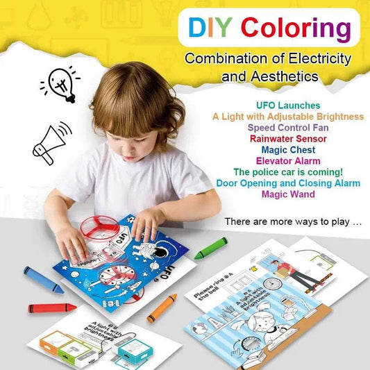  STEM Educational Electronic Building Blocks Physics UL -  ToylandEU™