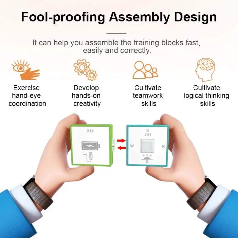 STEM Educational Electronic Building Blocks for Kids Physics Experiments - ToylandEU