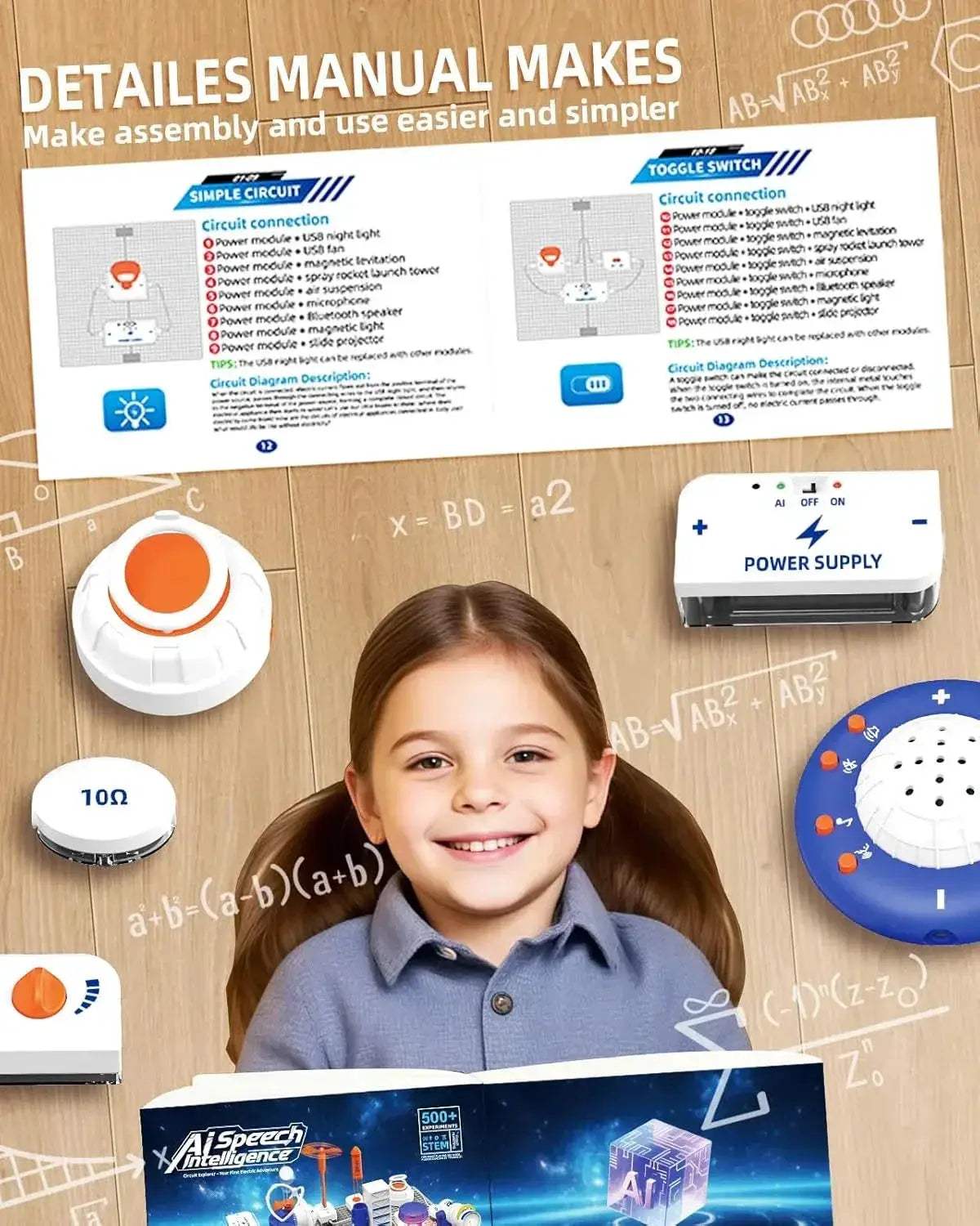 STEM Electronics Kit For Kids With Over 1200 Projects - ToylandEU