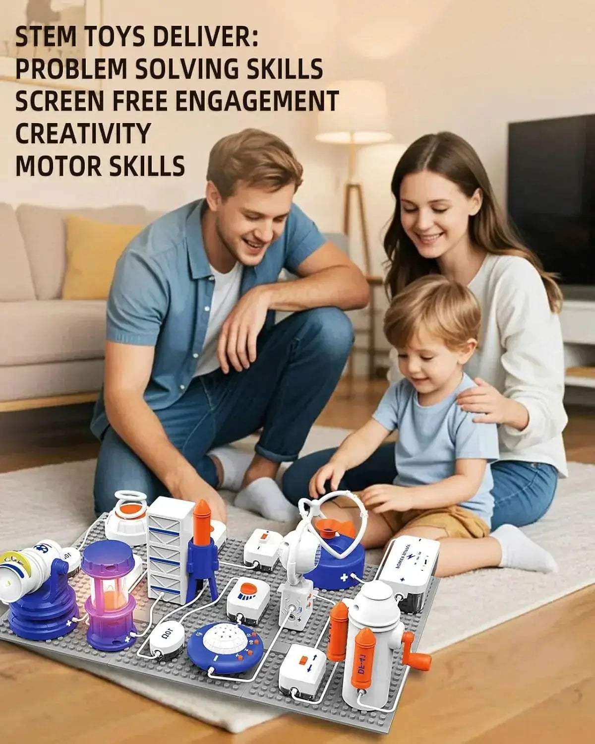 STEM Electronics Kit For Kids With Over 1200 Projects - ToylandEU