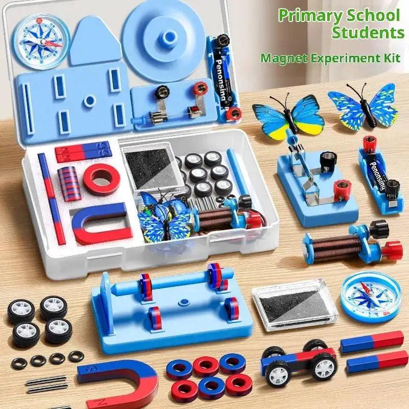  STEM Magnetic Kit For Kids With Bar Ring Magnets Safe -  ToylandEU™