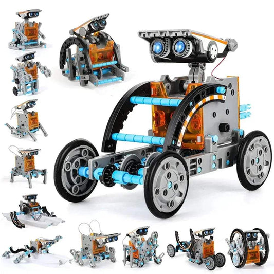 STEM Robot Kit 12 In 1 Educational Science Learning Toy - ToylandEU