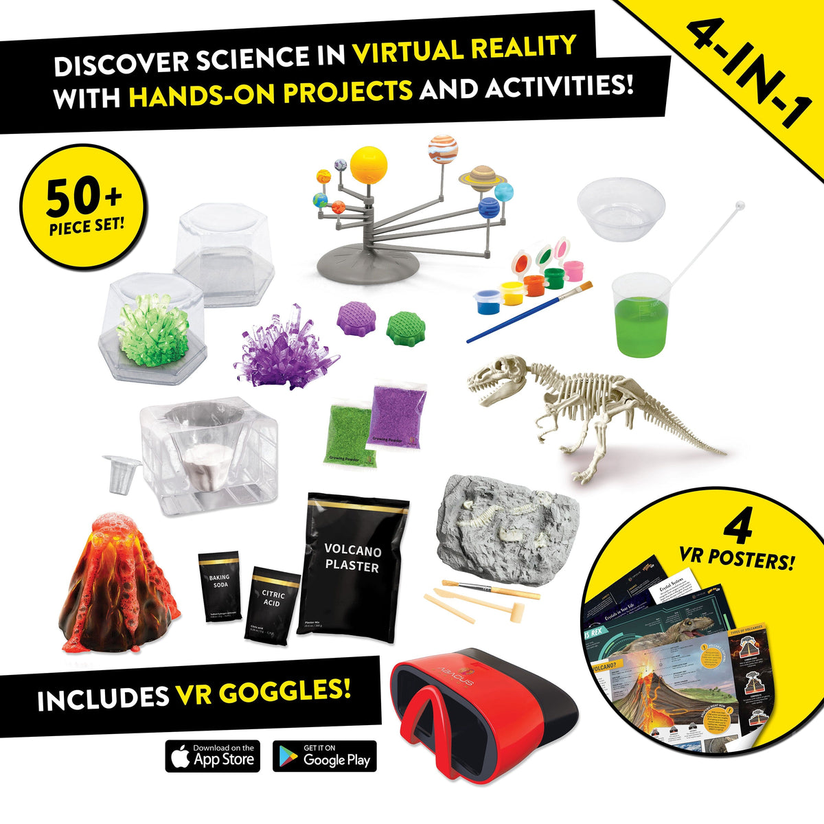 STEM Science Kit | 4-In-1 Mega Pack | Toylandeu™