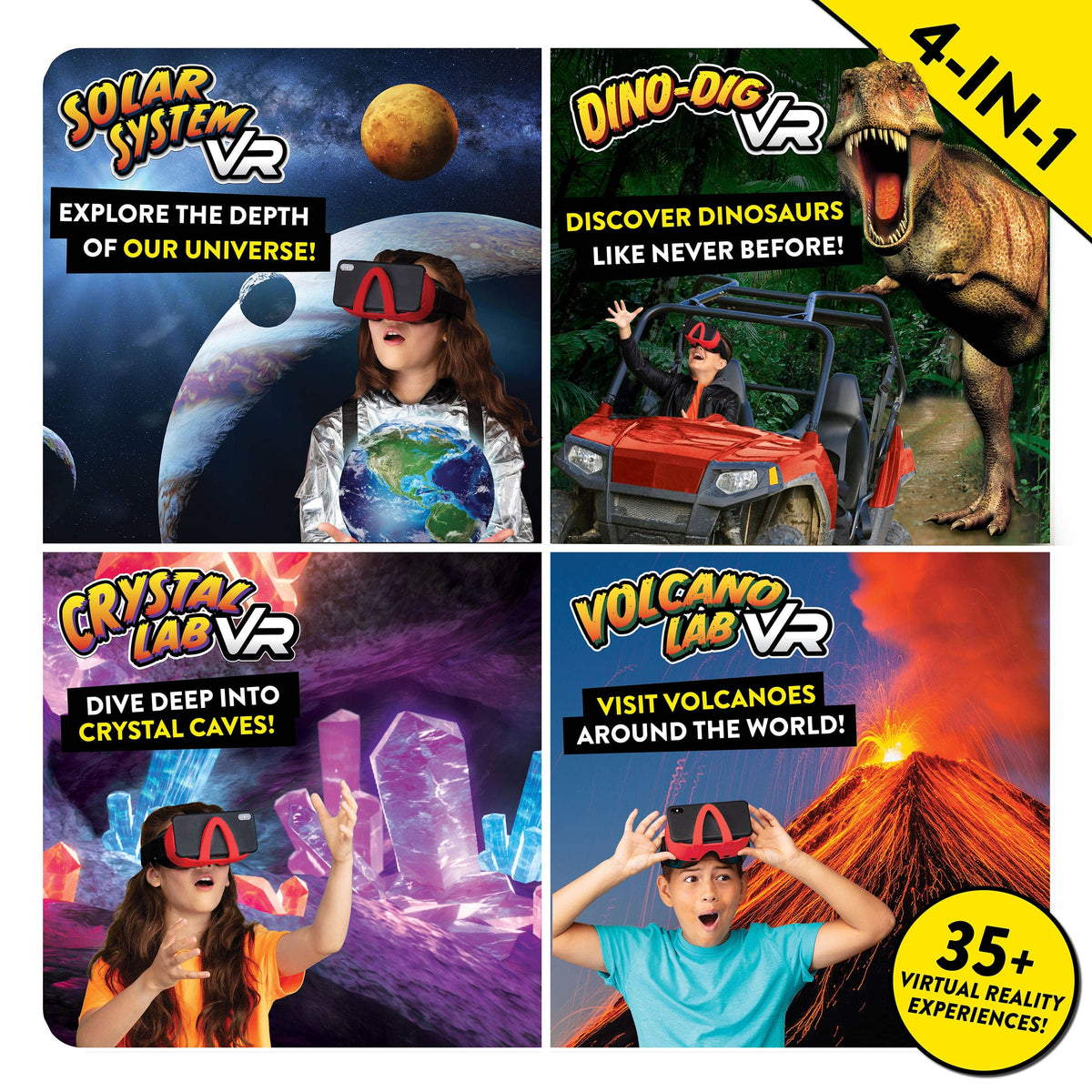 STEM Science Kit | 4-In-1 Mega Pack | Toylandeu™