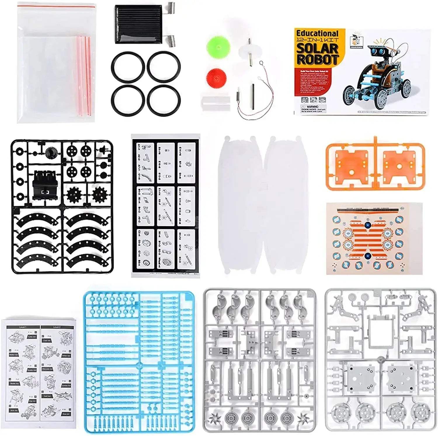 STEM Solar Robot Kit For Kids 3to8 Educational Building Toy - ToylandEU
