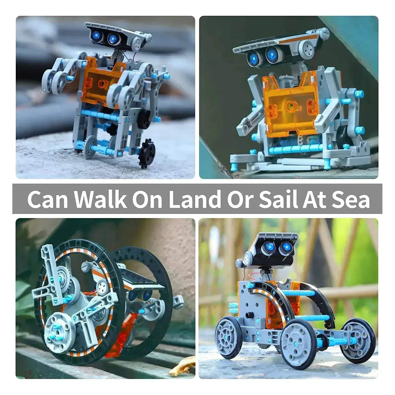 STEM Solar Robot Kit For Kids 3to8 Educational Building Toy - ToylandEU