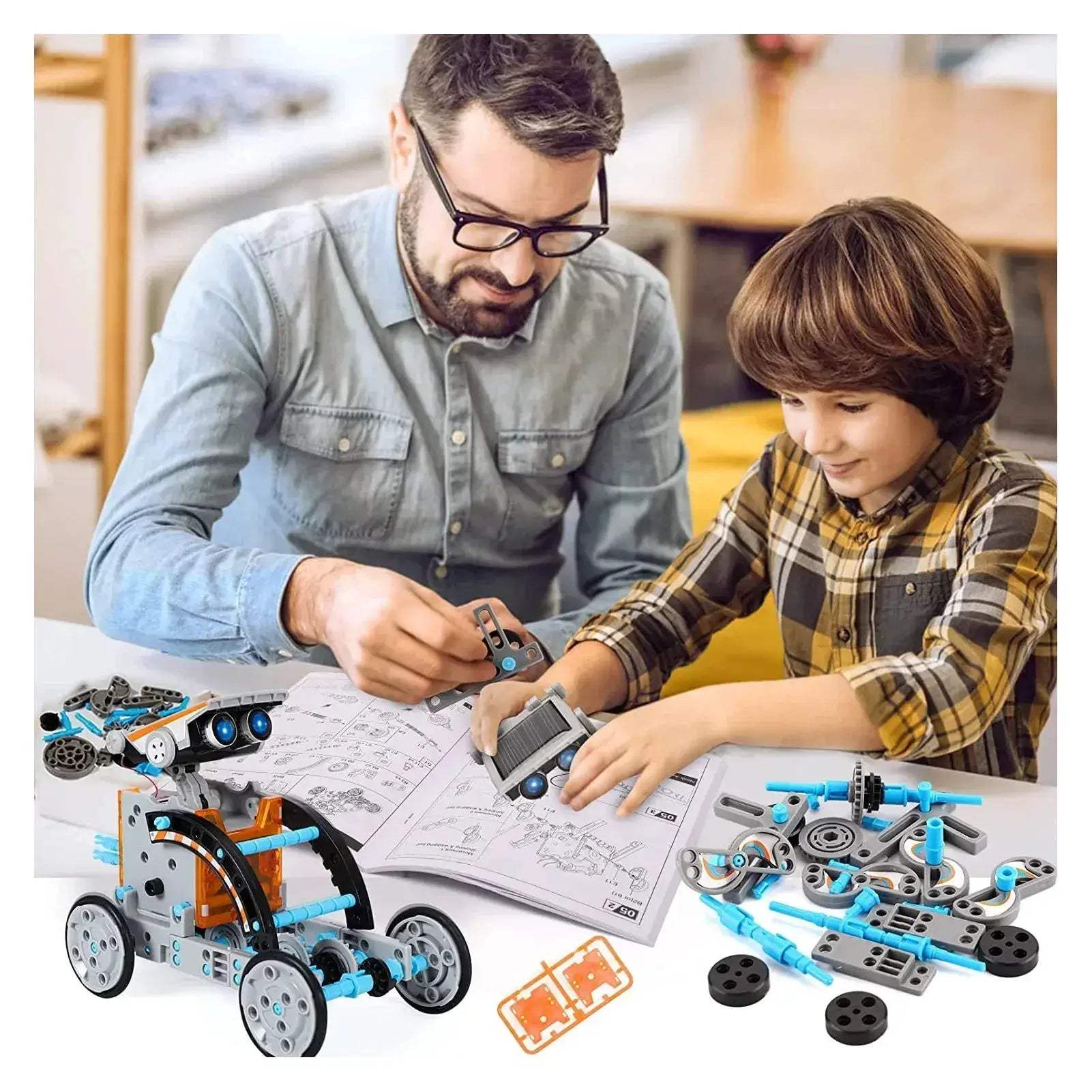 STEM Solar Robot Kit For Kids 3to8 Educational Building Toy - ToylandEU