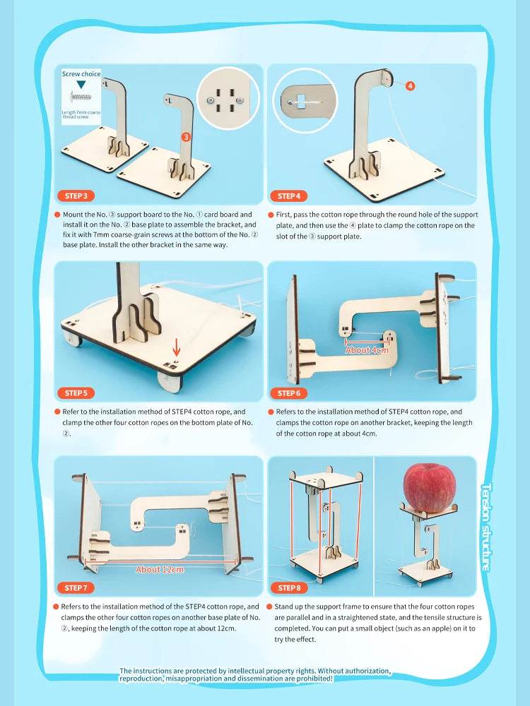 STEM Toys Science Tecnología DIY Anti Gravity Tensegrity Floating Table Model Kid Child Gift - ToylandEU
