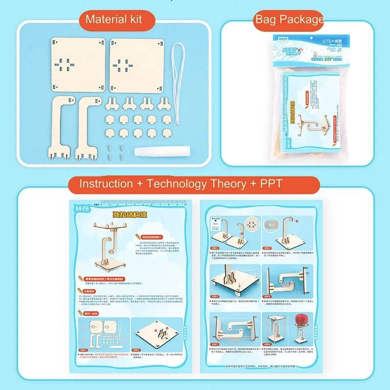 STEM Toys Science Tecnología DIY Anti Gravity Tensegrity Floating Table Model Kid Child Gift - ToylandEU