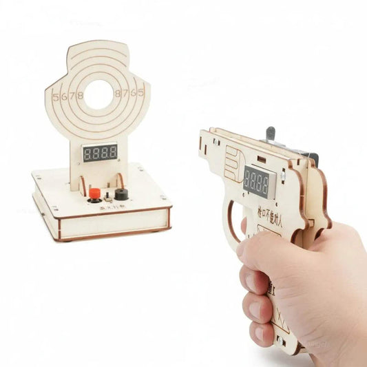  STEM Wooden Target Shooting Kit For Kids Learning Toy -  ToylandEU™