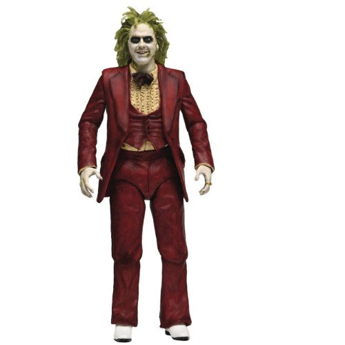 Beetlejuice 7 Inch Action Figure Red Tuxedo Ultimate