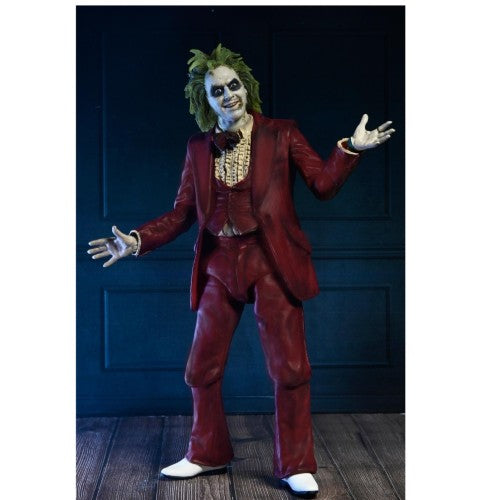 Beetlejuice 7 Inch Action Figure Red Tuxedo Ultimate