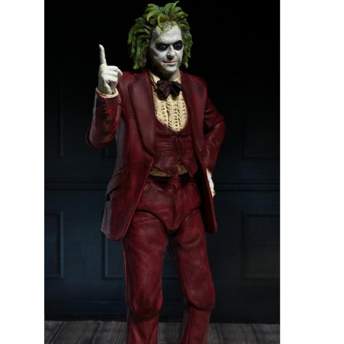 Beetlejuice 7 Inch Action Figure Red Tuxedo Ultimate