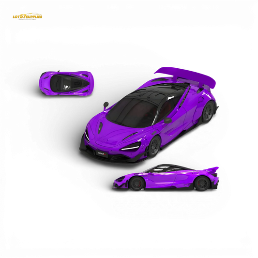 SUPCAR McLaren 720S Diecast 1 To 64 Purple Collectible - ToylandEU