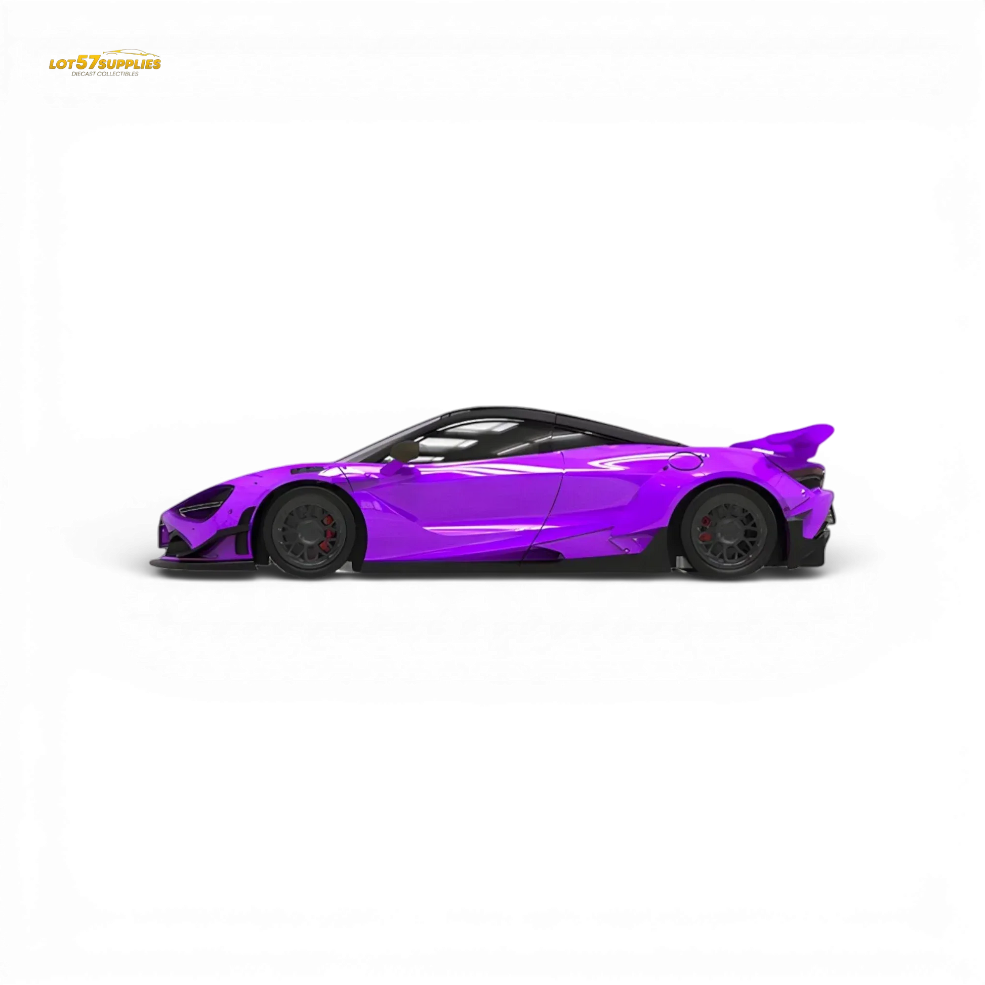 SUPCAR McLaren 720S Diecast 1 To 64 Purple Collectible - ToylandEU