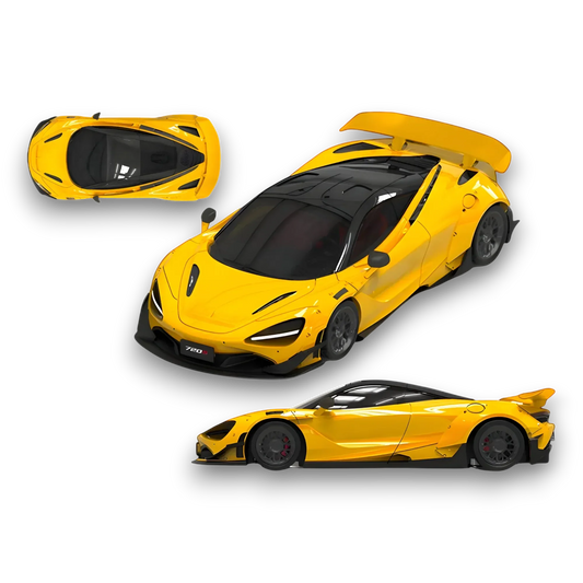  McLaren 720S Diecast 1 64 Supcar Yellow Preorder -  ToylandEU™