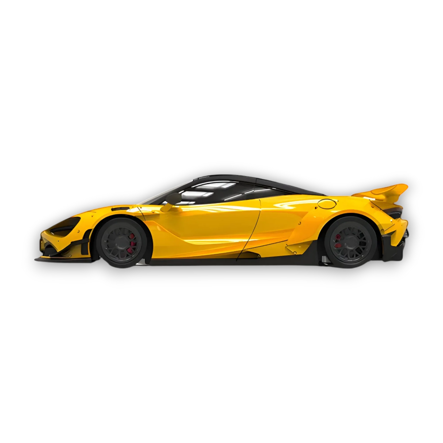 SUPCAR McLaren 720S Yellow 1:64 - ToylandEU