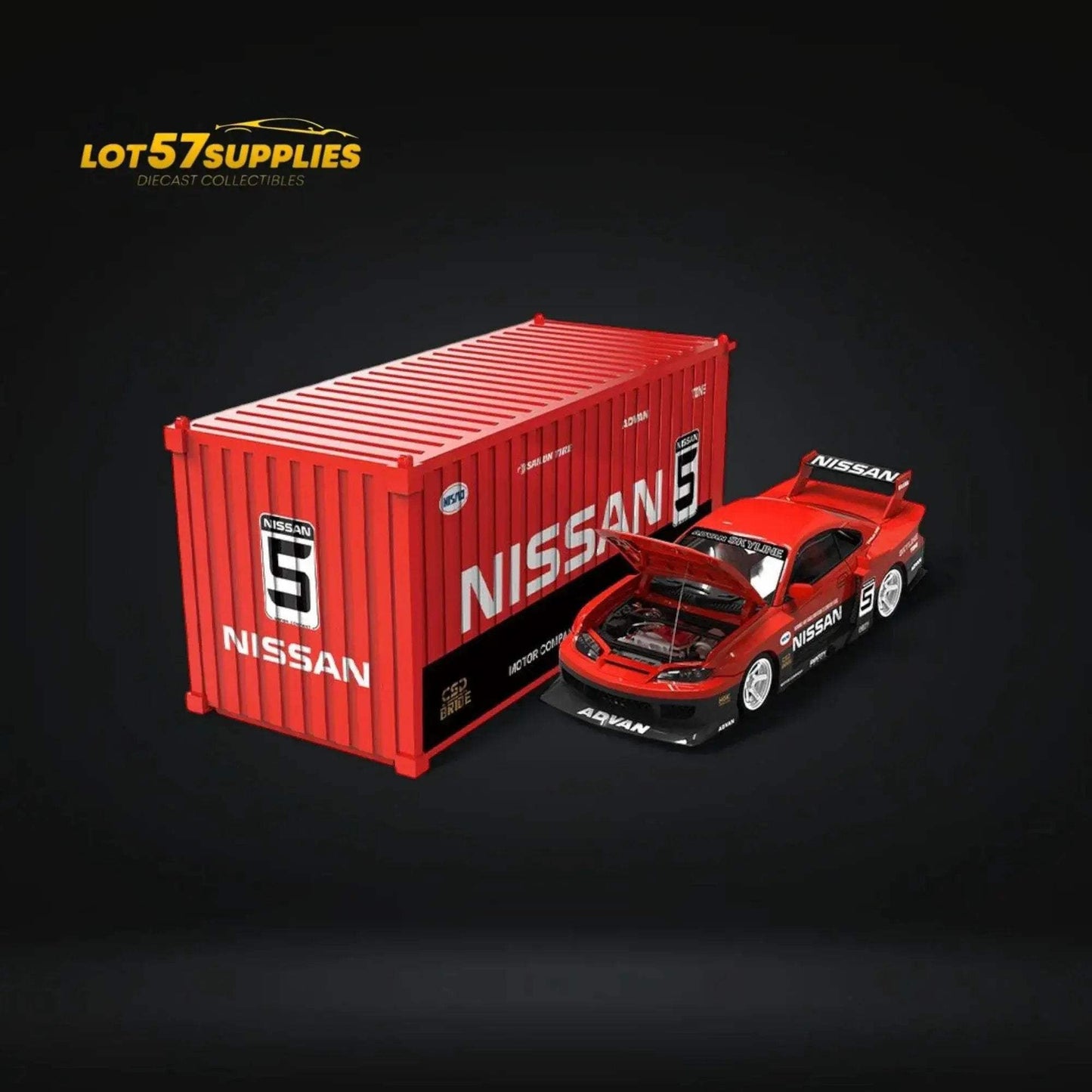 SUPCAR Silvia S15 Diecast 1:64 Openable Hood Limited 999 - ToylandEU