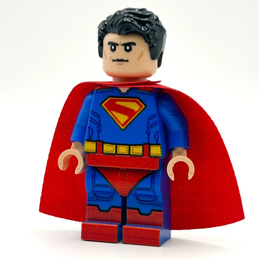 LEGO Figure Custom Cape Hero With Genuine Parts - ToylandEU
