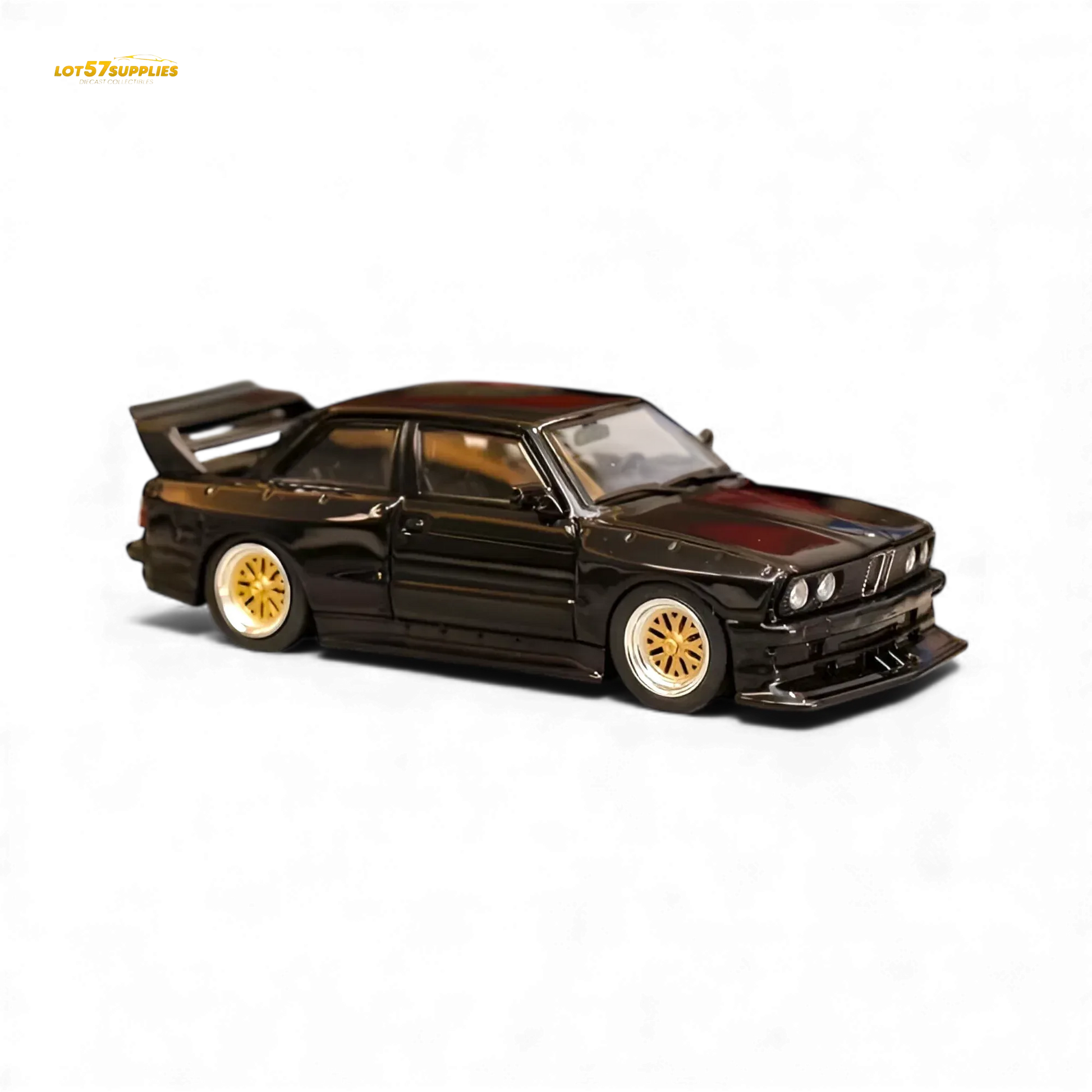 SW BMW E30 M3 LTO Modified - Black 1:64 - ToylandEU