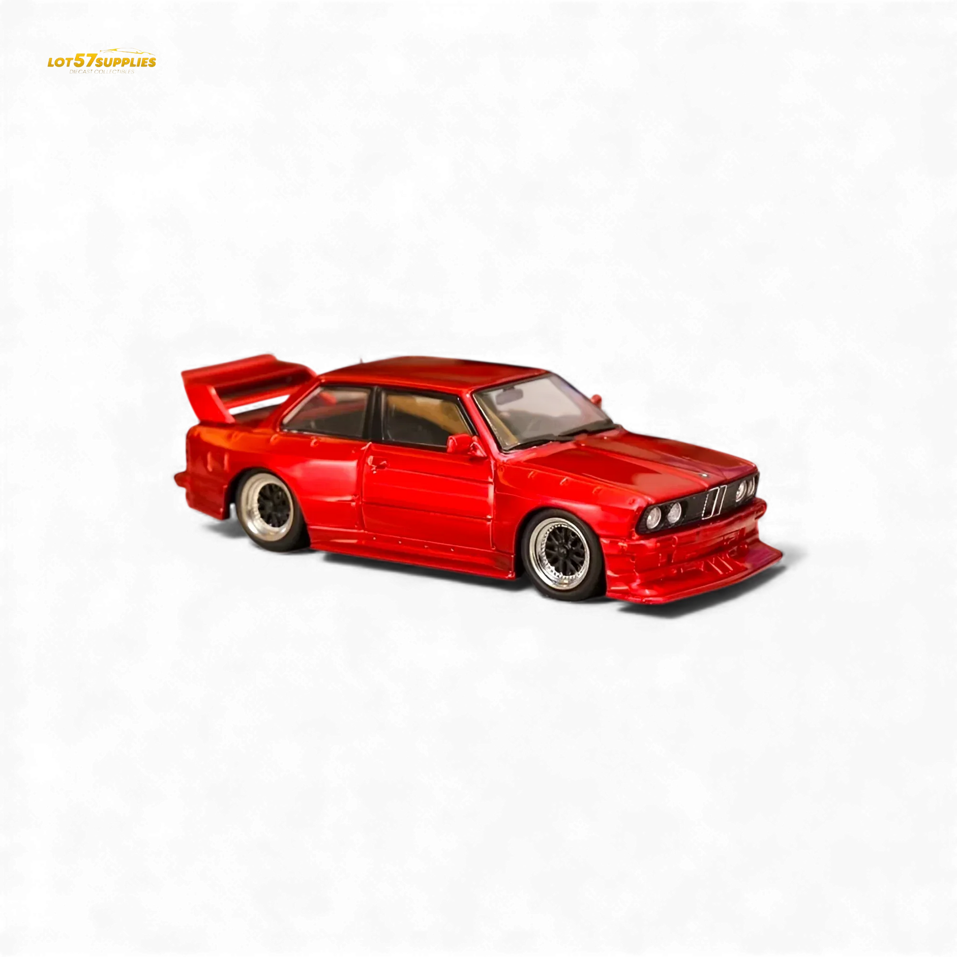 SW BMW E30 M3 LTO Modified Red 1:64 - ToylandEU
