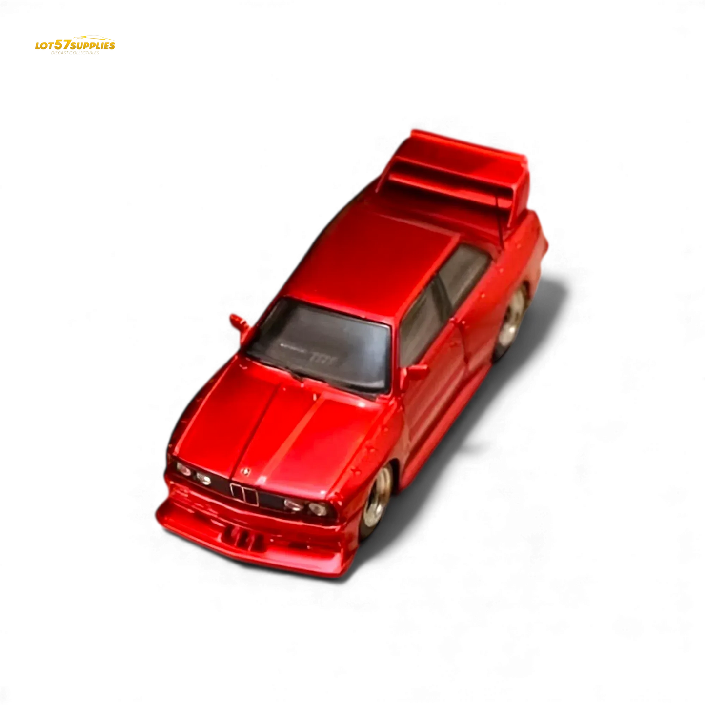 SW BMW E30 M3 LTO Modified Red 1:64 - ToylandEU