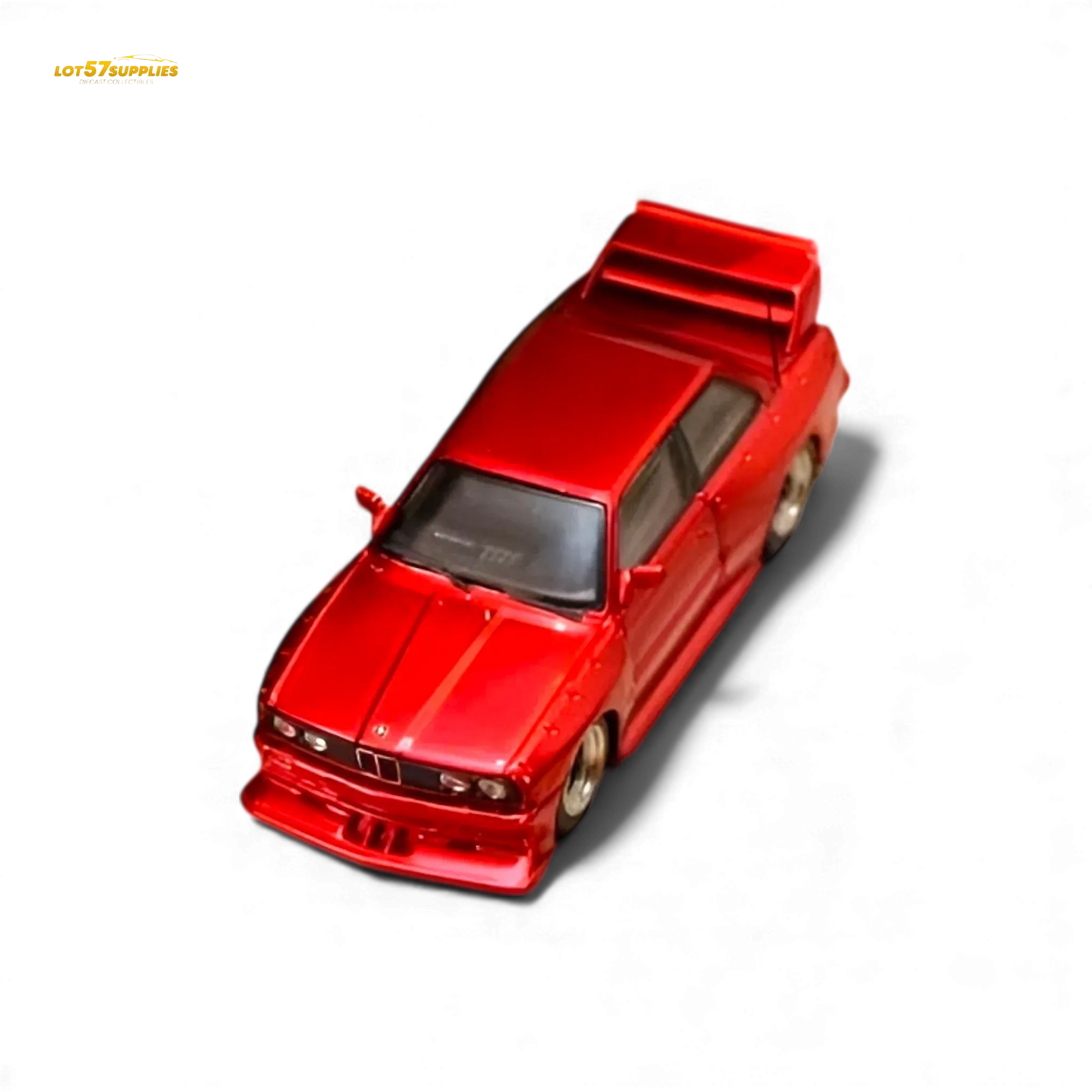 SW BMW E30 M3 LTO Modified Red 1:64 - ToylandEU