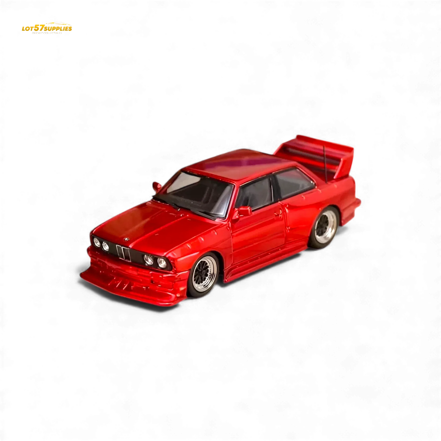 SW BMW E30 M3 LTO Modified Red 1:64 - ToylandEU
