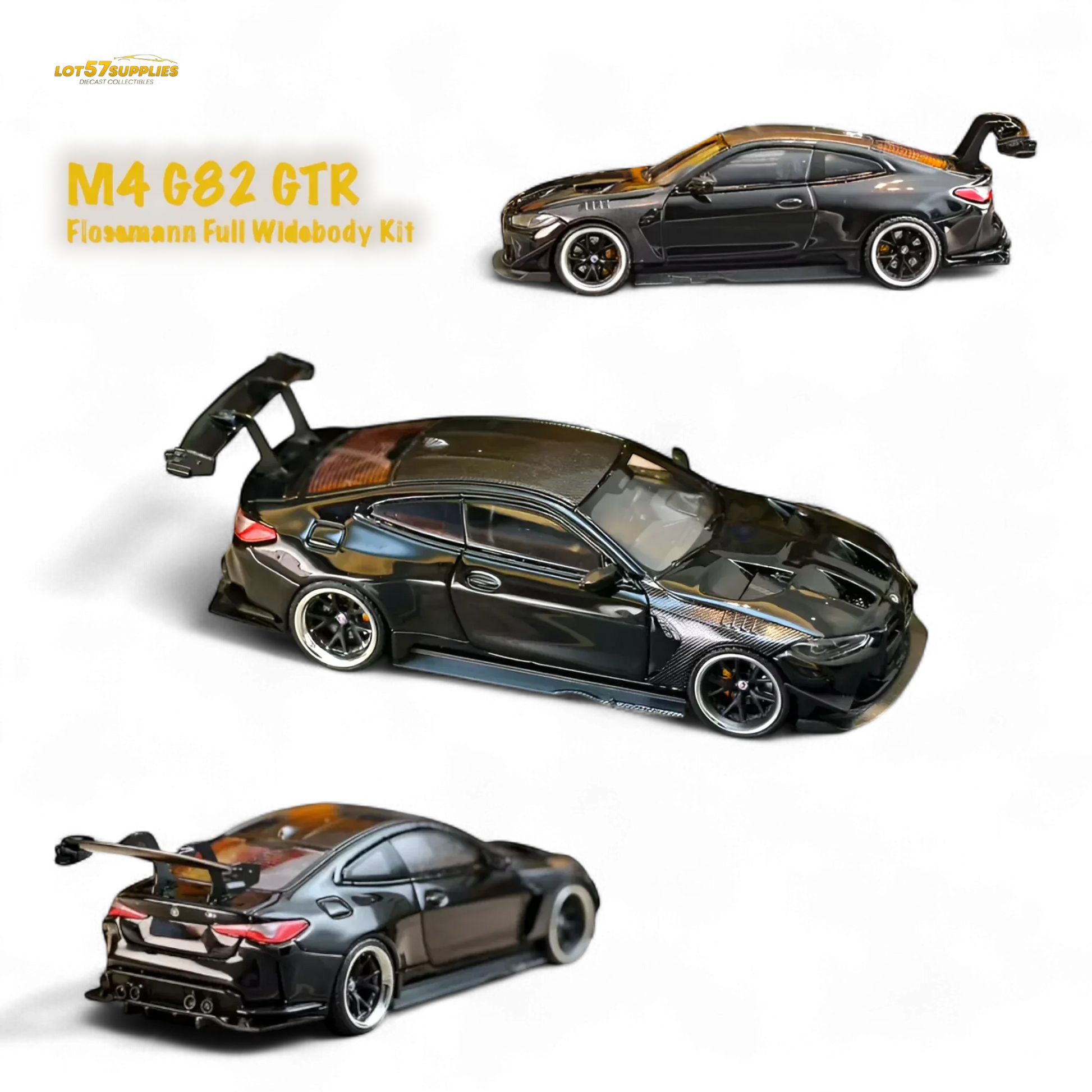 SW BMW M4 G82 Widebody Diecast Scale Model Deluxe Edition - ToylandEU