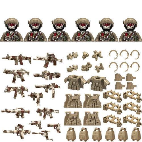 SWAT Special Forces Action Figures for Block Play Fun - ToylandEU