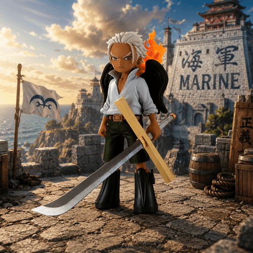 One Piece S-Hawk Figure | 4.5 Inch DXF PVC Model | Adult Collector