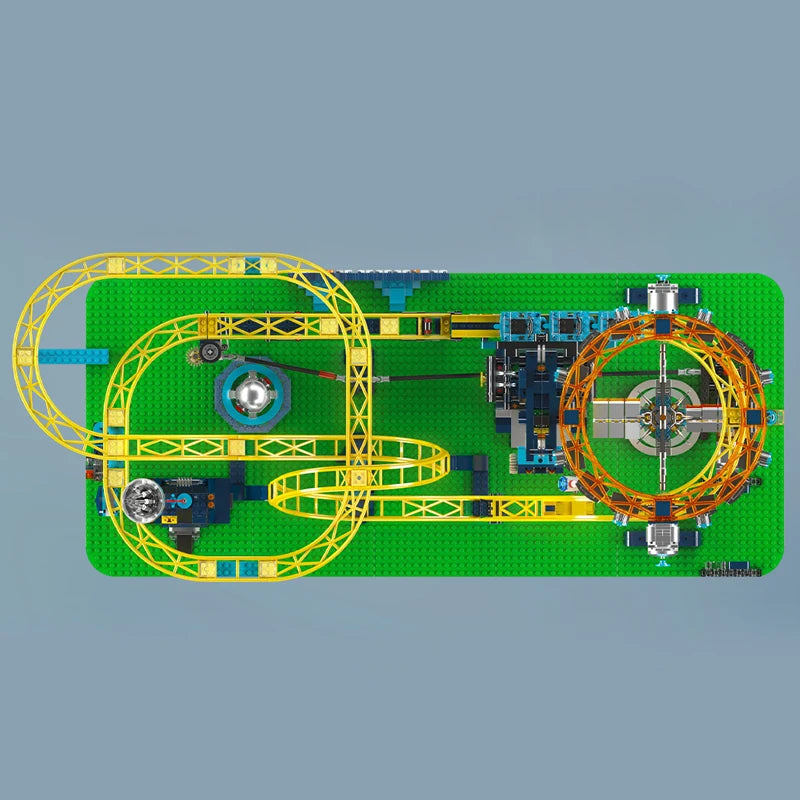 Mould King Block Set | Motorized Roller Coaster | Space Elevator | 11031