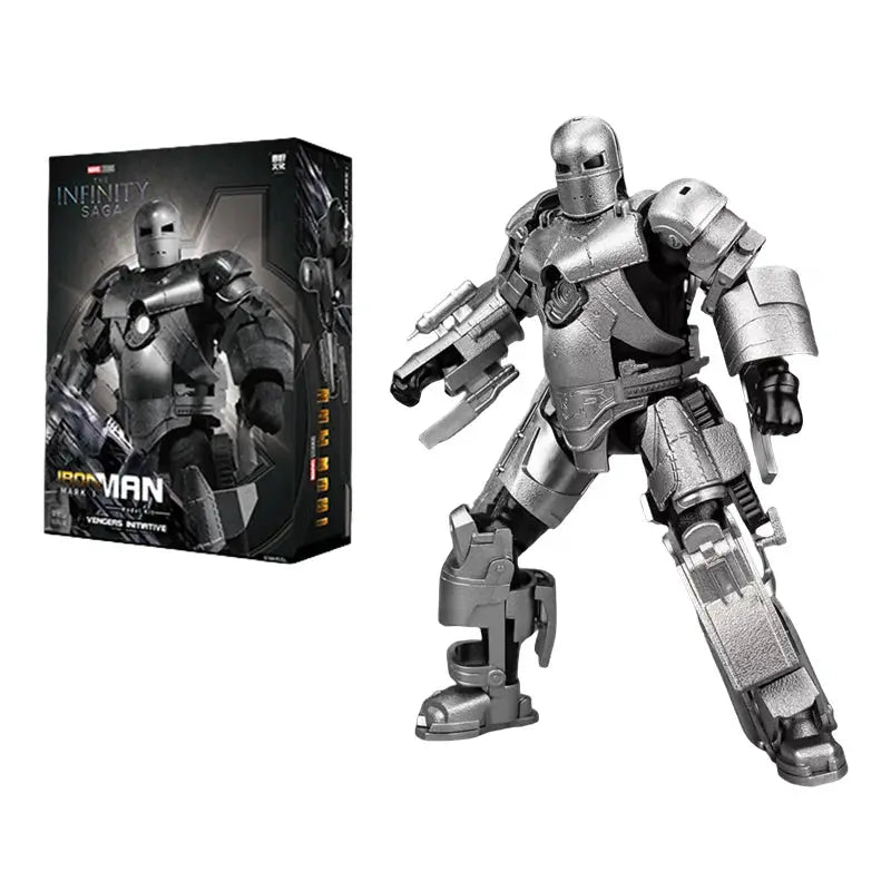 Fondjoy Iron Man Tony Stark MK1 MK2 MK3 MK4 MK5 MK6 MK7 Action Figure Toys Model Collect Garage Kit Children Birthday Gifts - ToylandEU